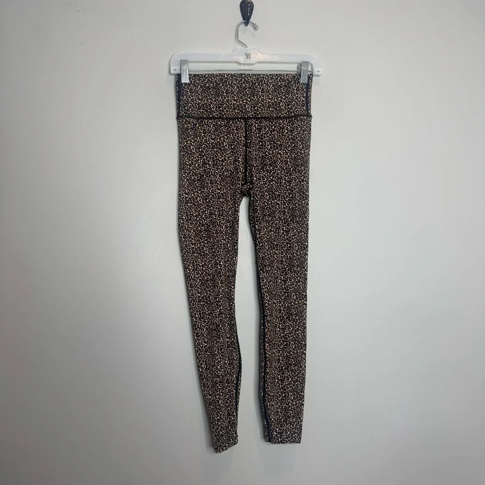 Varley Luna Legging Classic Leopard Size Small